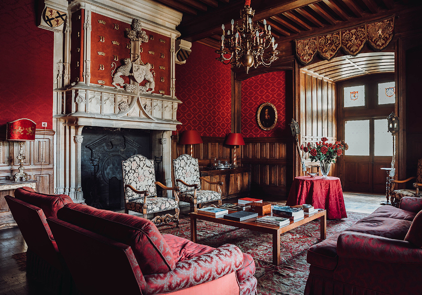 Meetings - Château St Martory - Salon rouge
